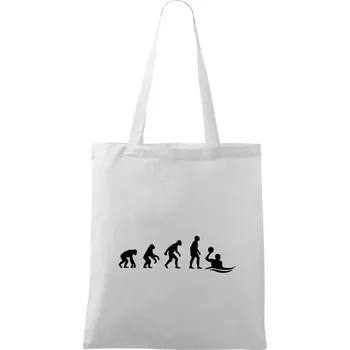 Evoluce Vodní pólo - Taška bavlněná - 42 x 38 cm ( Bílá )