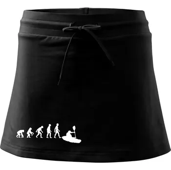 Dámská sukně Evoluce kajak - Sportovní sukně - two in one - M ( Černá )