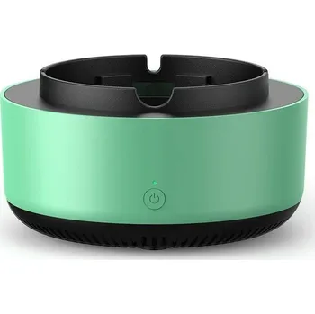 Čistička vzduchu Chytrý popelník s iontovou filtrací vzduchu | popelník, čistička vzduchu - Zelený