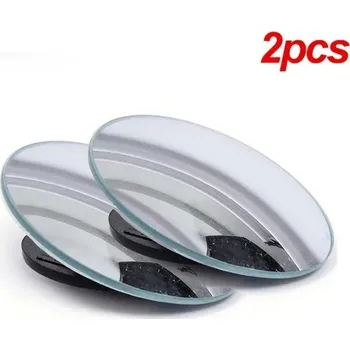 Auto zrcátko Zpětné kulaté nastavitelné zrcátko do auta | zpětné zrcátko, přídavné zrcátko - 2 ks kulaté