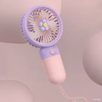 Domácí ventilátor Přenosný mini větrák s USB dobíjením | kapesní ventilátor, mini větrák - 005