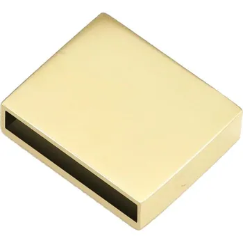 Náramek Šperky4U Zlacený ocelový navlékací korálek na náramek - velký - OPA2100-GD-L