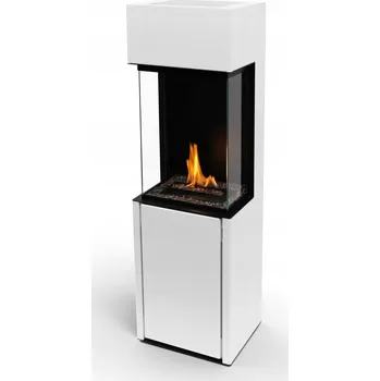 Biokrb Arcticon Bílý volně stojící biokrb Planika 40 x 126 x 32 cm, bílý
