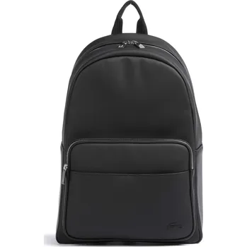 turistický batoh Lacoste Mens Classic Batoh 44cm, 17L, černá, polyuretan, 215770