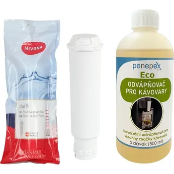 Příprava kávy Nivona Claris NIRF 701/700 filtr do kávovaru + Penepex Eco odvápňovač 500 ml