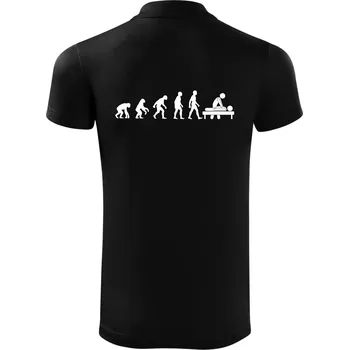 Pánská košile Evoluce masáž - Polokošile Victory sportovní (dresovina) - 3XL ( Černá )