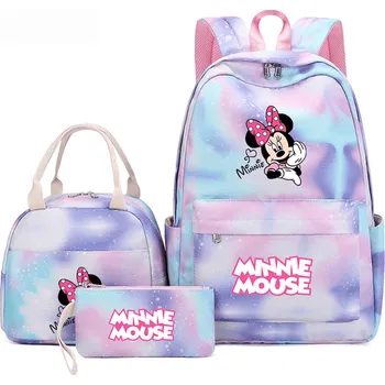 Školní sada s batohem Mickey a Minnie - 002