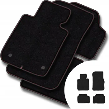 autokoberec Velurové autokoberce Motos 4 ks