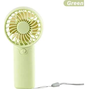 Vzduchotechnika Mini větrák do kapsy na cesty | ruční větrák, přenosný ventilátor - Zelený