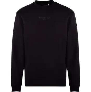 Pánský svetr Firetrap Puff Crew Sweatshirt Black S