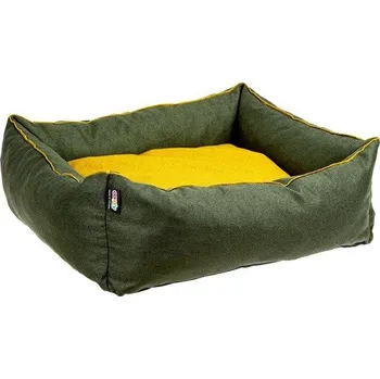 Pelíšek pro psa Comfy COMFY BED EMMA SOFIA M GREEN/MUSTARD