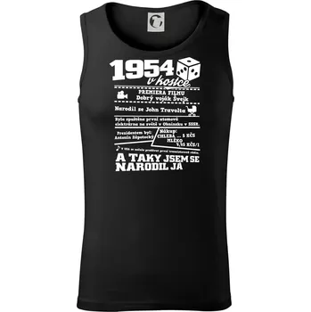 Pánské termoprádlo 1954 v kostce - Tílko pánské Core - S ( Černá )