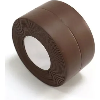 Lepicí páska Voděodolná těsnicí páska do kuchyně a koupelny | těsnicí páska, samolepicí páska - Hnědý , 100x2,2cm