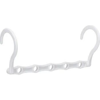 Věšák Víceúčelový otočný věšák na oblečení proti větru | věšák, ramínko - Bílý