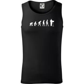 Evoluce sbormistr zepředu - Tílko pánské Core - 2XL ( Černá )