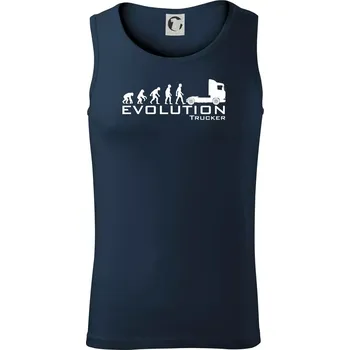 Evoluce trucker - Tílko pánské Core - XL ( Námořní modrá (velmi tmavá - téměř černá) )
