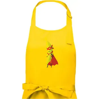 Kuchyňská zástěra Banán superman - Pánská zástěra na vaření - Univerzální velikost ( Žlutá )