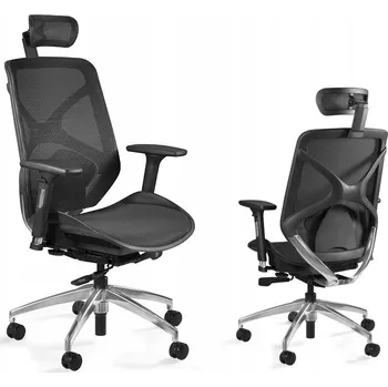 Otočná kancelářská židle Unique černá