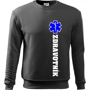 Hvězda života - zdravotník - Mikina Essential dětská - 158 cm/12 let ( Tmavá břidlice (šedá se zeleným nádechem) )