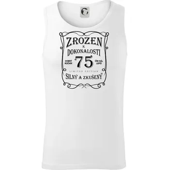 Zrozen k dokonalosti 75 - Tílko pánské Core - M ( Bílá )