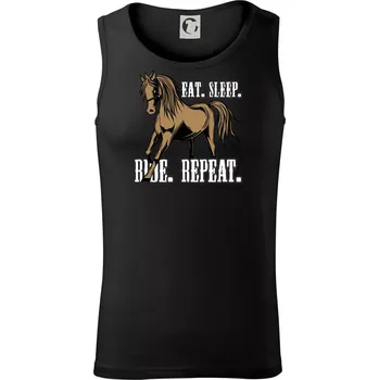 Pánské termoprádlo Eat Sleep Ride Repeat Western - Tílko pánské Core - M ( Černá )