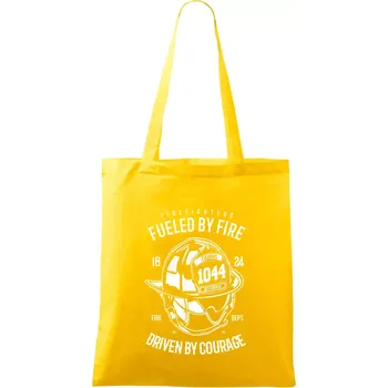 Nákupní taška Fueled By Fire - Taška bavlněná - 42 x 38 cm ( Žlutá )