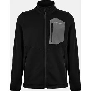Pánská casual bunda Karrimor Helium Full Zip Fleece Black S