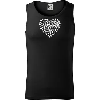 Pánské termoprádlo Psí láska - Tílko pánské Core - XL ( Černá )