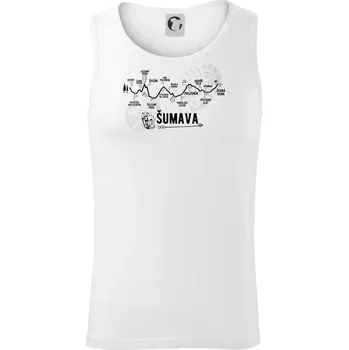 Profil Šumava - Tílko pánské Core - 2XL ( Bílá )