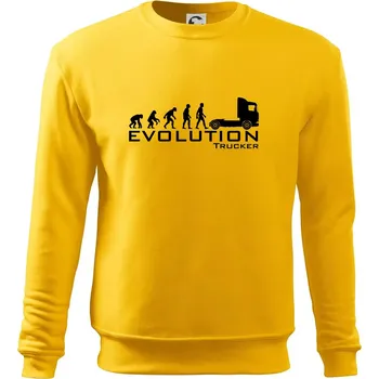 Pánská mikina Evoluce trucker - Mikina Essential pánská - S ( Žlutá )
