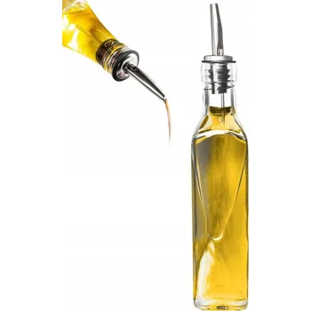 Nádoba na olej a ocet Skleněná láhev na olej a ocet s dávkovačem 250 ml
