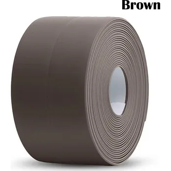 Lepicí páska Voděodolná těsnicí páska do koupelny | těsnicí páska, samolepicí páska - Hnědý , 2,2 cm (0,87 palce) , (1M) 3,28 stop