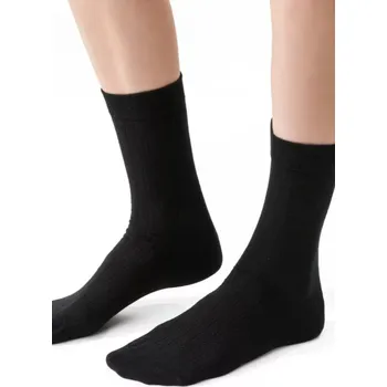 Pánské ponožky DÁMSKÉ PONOŽKY S VELBLOUDÍ VLNOU 053 černá 38-40