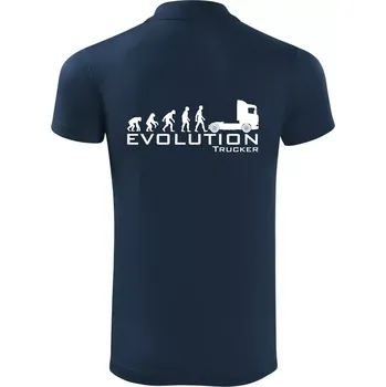 Pánská košile Evoluce trucker - Polokošile Victory sportovní (dresovina) - 2XL ( Námořní modrá (velmi tmavá - téměř černá) )
