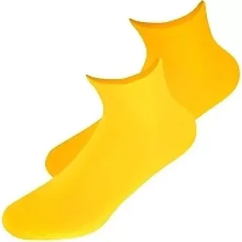 Pánské ponožky Ponožky Wola W44.000,U44.000 youth Smooth Yellow 33-38 žlutá 33-35