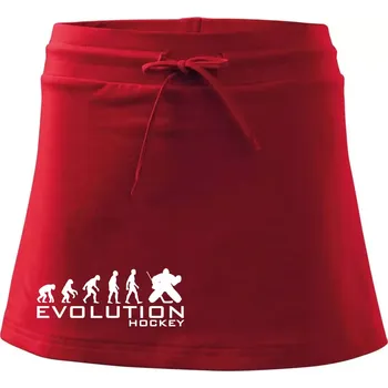 Dámská sukně Evoluce Hockey brankář - Sportovní sukně - two in one - XL ( Červená )