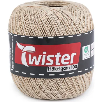 Příze Bavlněná příze háčkovací Häkelgarn 100 g