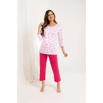 Dámské pyžamo DÁMSKÉ PYŽAMO 720 BIG J/25 růžová 2XL