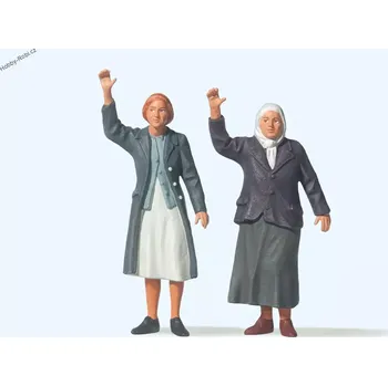 Modelová železnice Postavičky Loučení G - Preiser 45083 (Zahradní železnice)