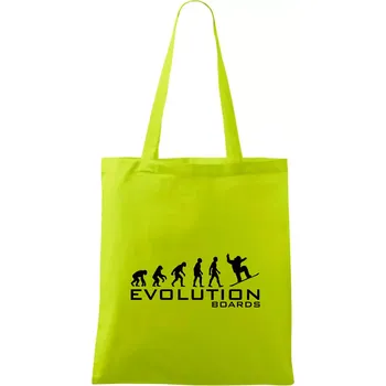 Evoluce Boards - Taška bavlněná - 42 x 38 cm ( Limetková )