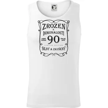 Zrozen k dokonalosti 90 - Tílko pánské Core - S ( Bílá )