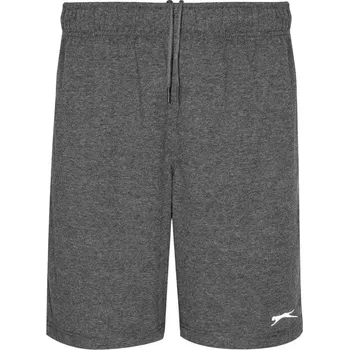 Pánské kraťasy Slazenger Jersey pánské šortky Charcoal M