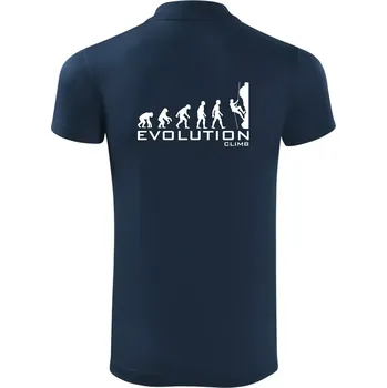 Pánská košile Evolution Climb - Polokošile Victory sportovní (dresovina) - 2XL ( Námořní modrá (velmi tmavá - téměř černá) )