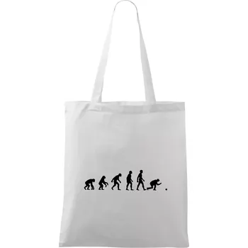 Evoluce petanque - Taška bavlněná - 42 x 38 cm ( Bílá )