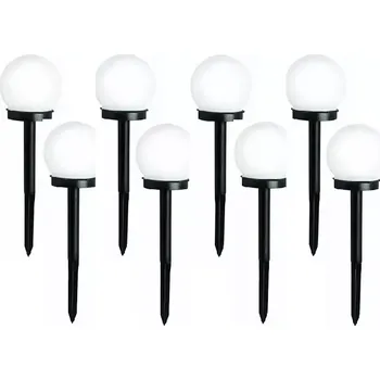 Venkovní osvětlení SOLAR Z01/8 Solární lampa zápich set 8 kusů (Solární zahradní svítidlo )