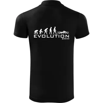 Pánská košile Evoluce Swim - Polokošile Victory sportovní (dresovina) - XL ( Černá )