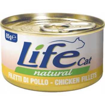 Krmivo pro kočku Life Cat Konzerva 85g Kuřecí Filé Krmivo pro kočky