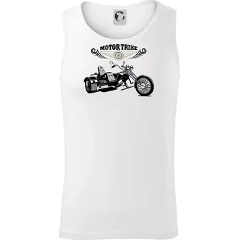 Moto trike - Tílko pánské Core - M ( Bílá )