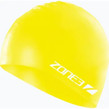 Plavecká čepice Plavecká čepice pro dospělé Silikonová Zone3 žlutá
