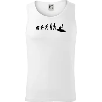 Evoluce kajak - Tílko pánské Core - L ( Bílá )